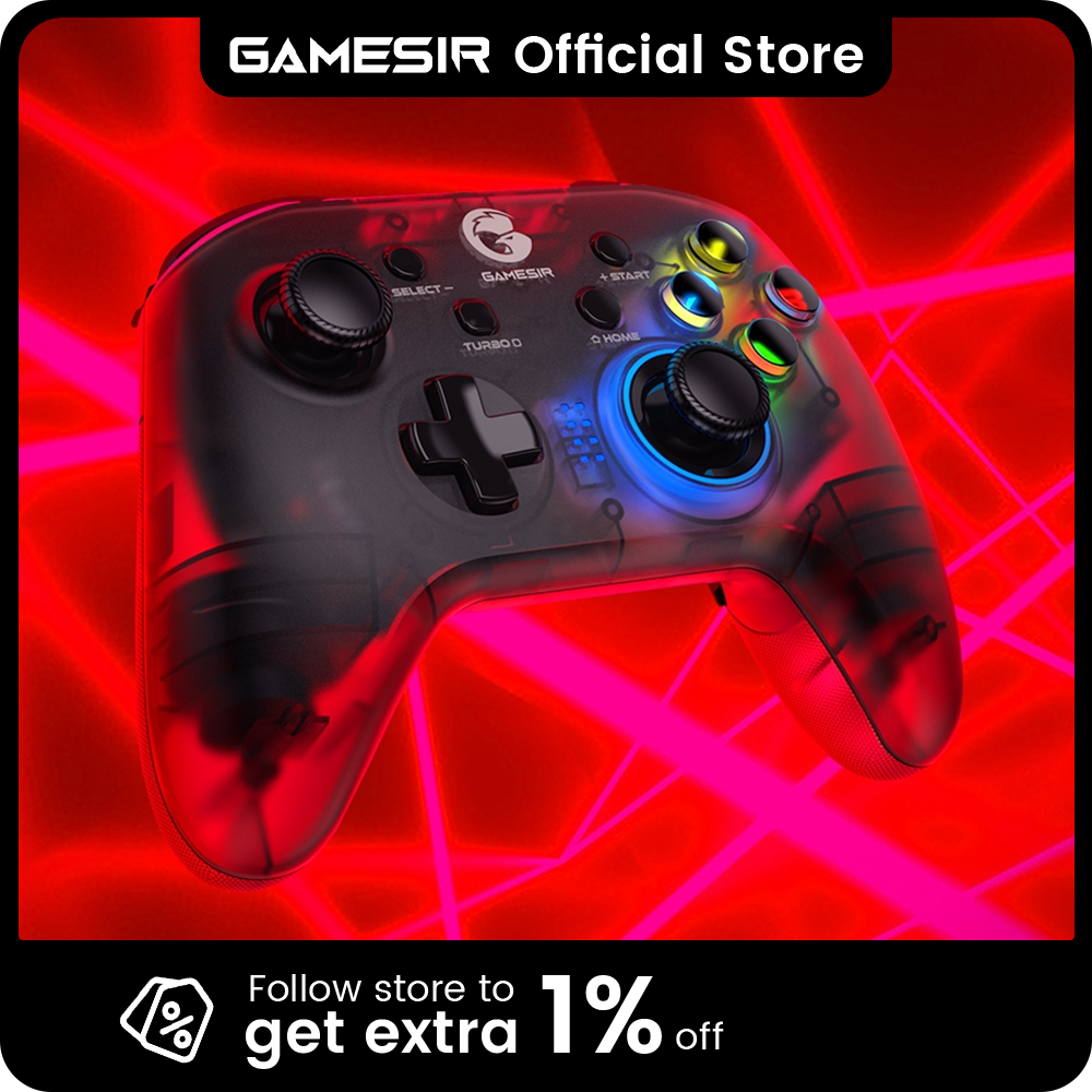 GameSir T4 Pro Bluetooth Game Controller 2.4G Wireless Gamepad