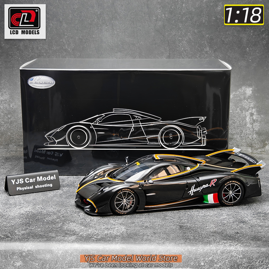 LCD Model 1/18 scale collection Pagani Huayra R Pearl white die