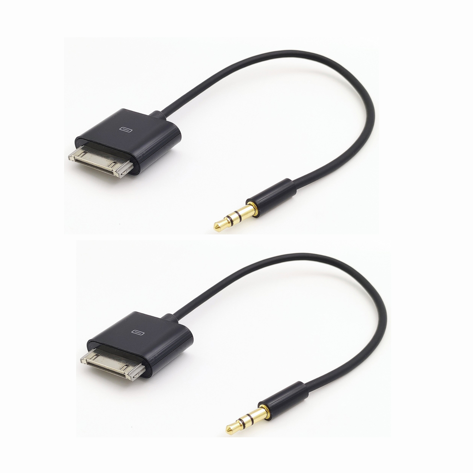 2 パック 20 センチメートル iPod 30PIN ドックコネクタから 3.5