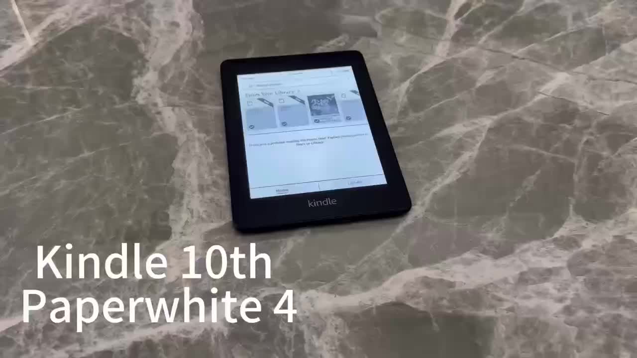 Kindle Paperwhite 4 10th Gen PQ94WIF 8GB Wi-Fi Black eBook Reader