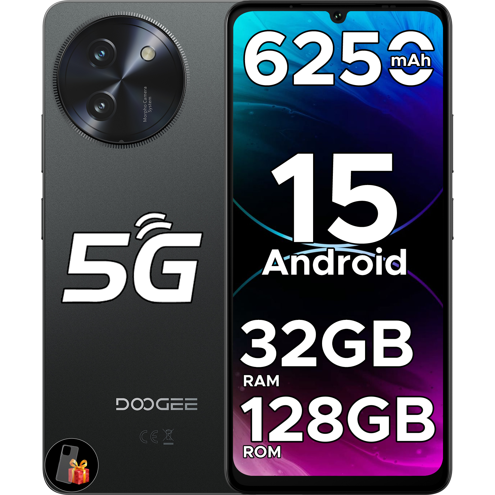 DOOGEE Note 59 5G Smartphone 6.75
