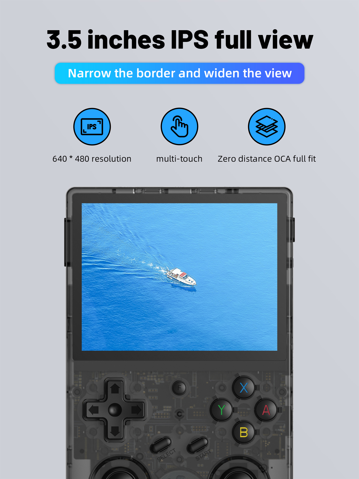 ANBERNIC RG353V RG353VS Retro Handheld Game Console 3.5 inch IPS