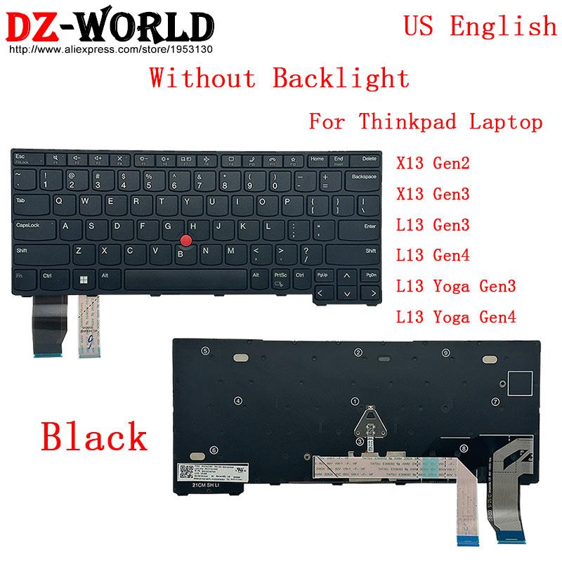 US UK English JP Japanese Keyboard for Lenovo Thinkpad X13 Gen2