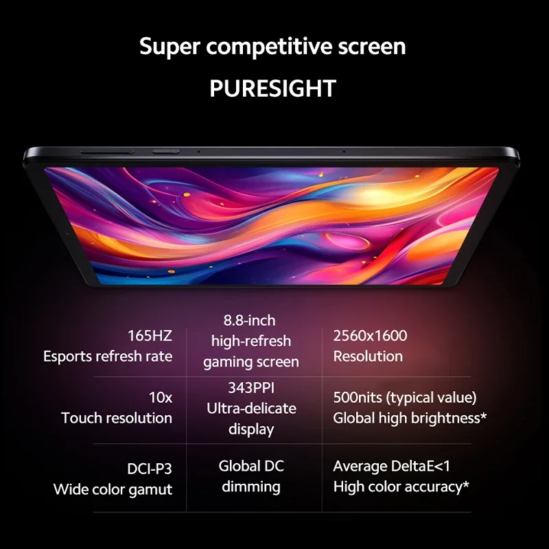 Lenovo Legion Y700 2025 Gaming Tablet Global ROM Snapdragon 8 Gen