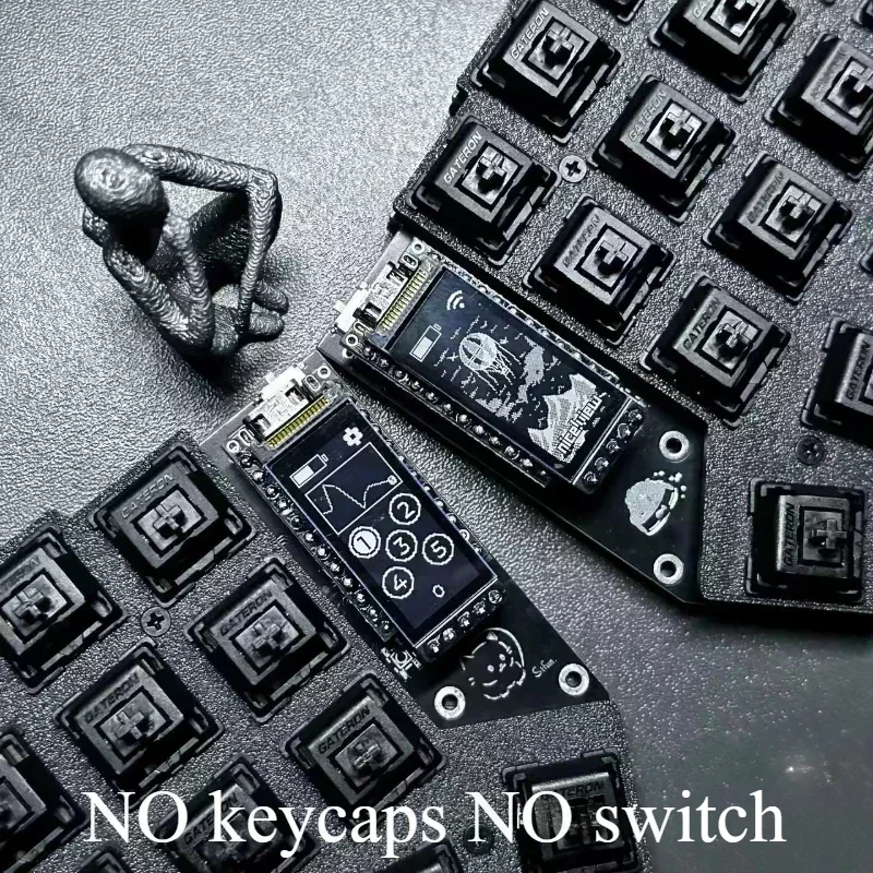 Corne-デュアル軸スプリットキーボードキット,カスタムホットスワップ