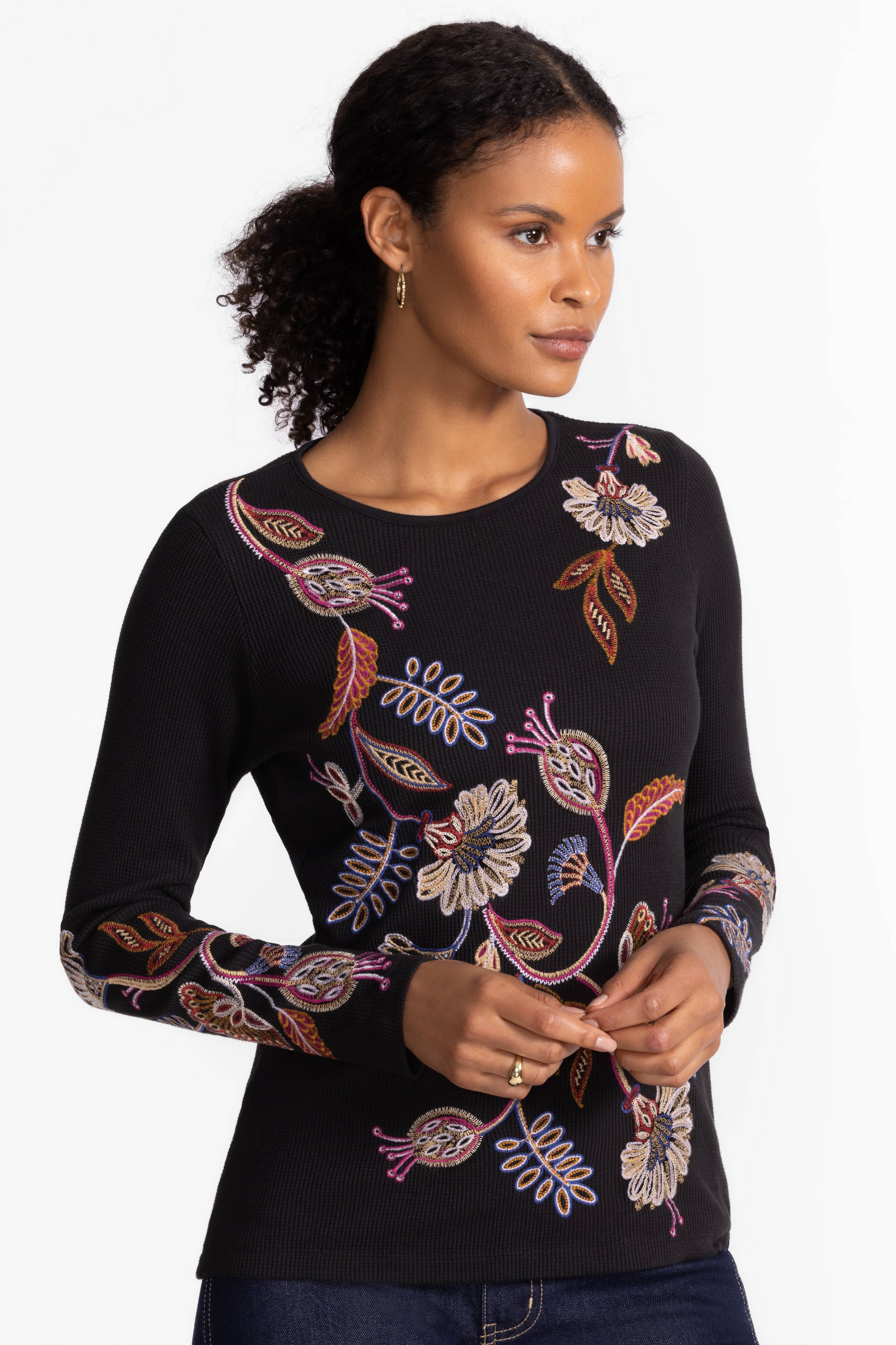 Buy LONG SLEEVE THERMAL | Johnny Was