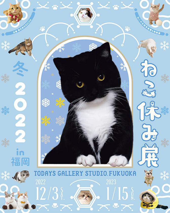 胸キュンが止まらない！どこをみても“ねこまみれ”『ねこ休み展-冬-2022
