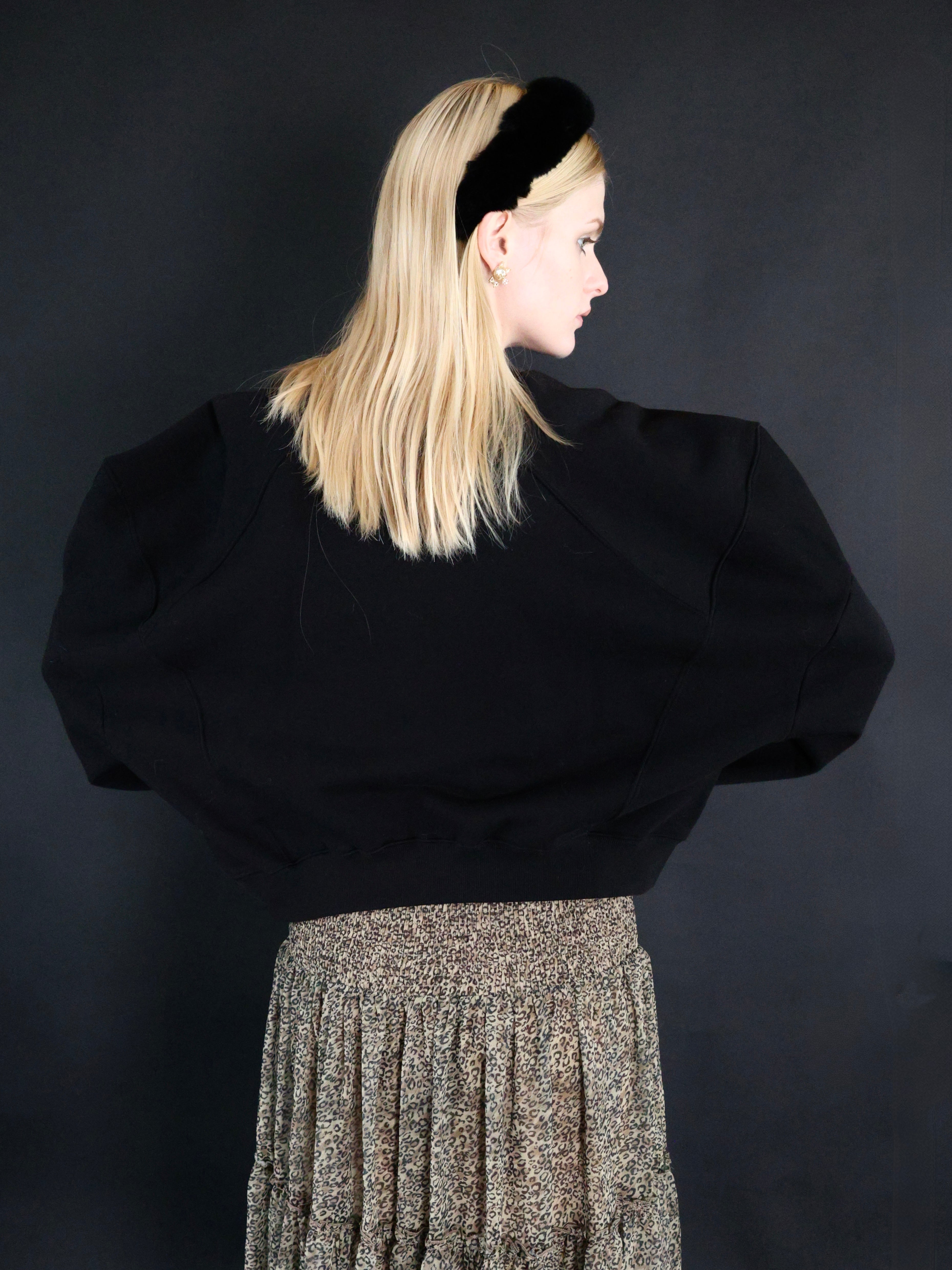 PUFF SLEEVE SWEAT - 裏起毛 - – AMOMMA