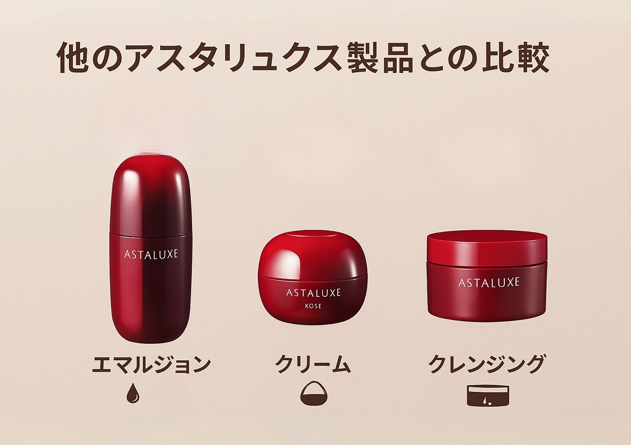 アスタリュクス エマルジョン AX｜サロン専売品でふっくら潤うハリ肌へ