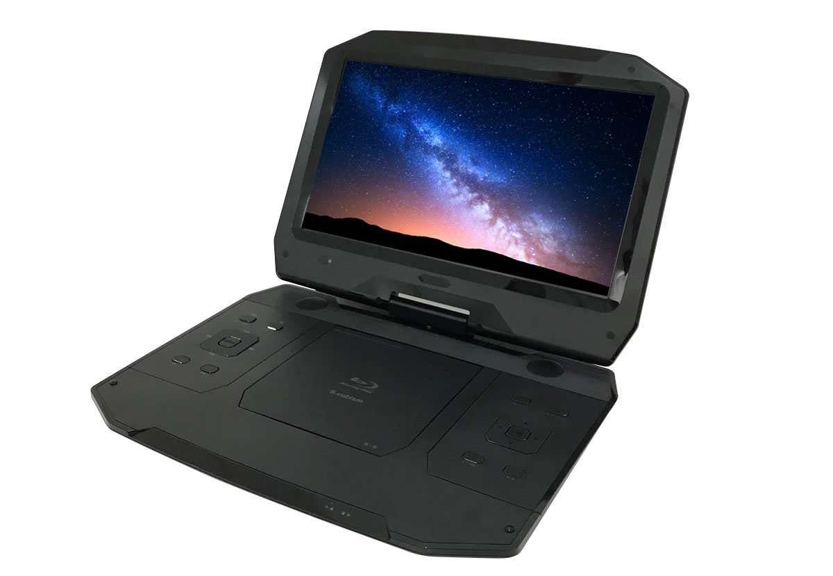 13.3インチポータブル ブルーレイプレーヤー（BDP-1331B）｜A-Stage inc.