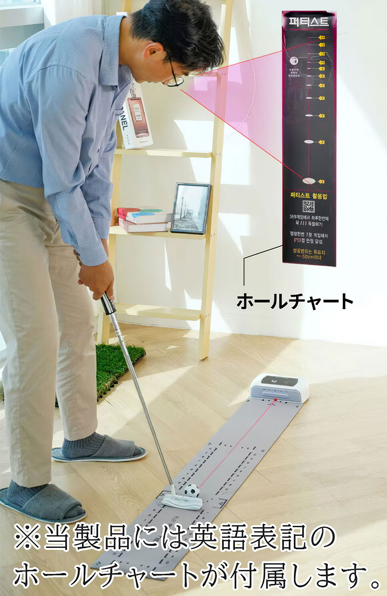 パッティスト2 デジタル パターマットの通販 テレ東アトミックゴルフ