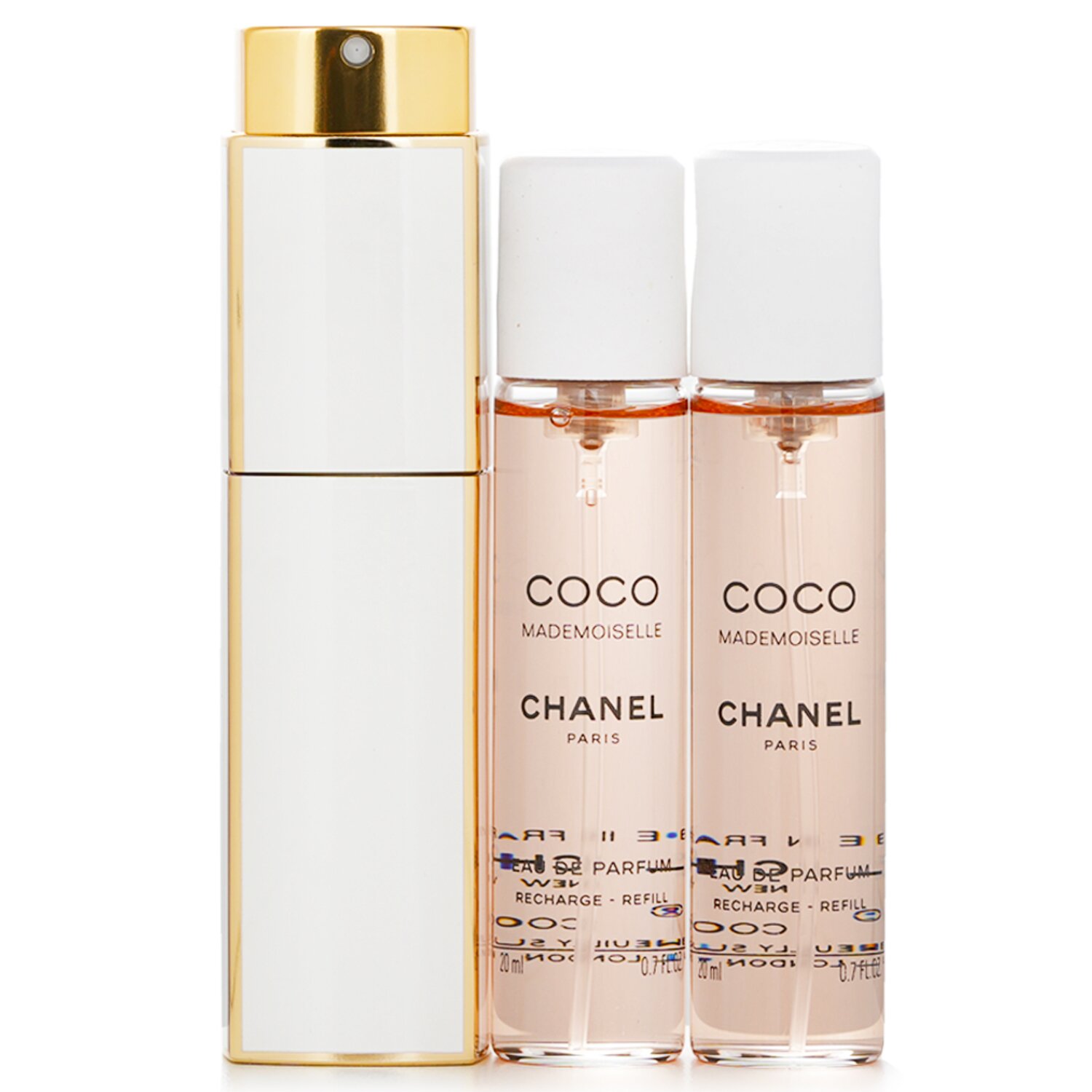 Chanel Coco Mademoiselle Twist & Spray Apă de Parfum 3x20ml/0.7oz