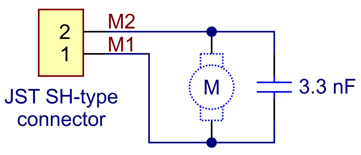 Pololu - JST SH-Style Connector Board for Micro Metal Gearmotors
