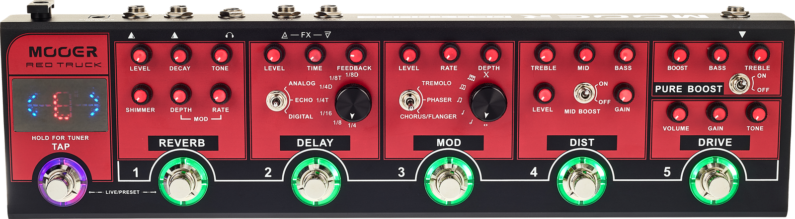 Mooer Red Truck – United States