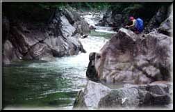 想い出の源流紀行7 初めての八久和川