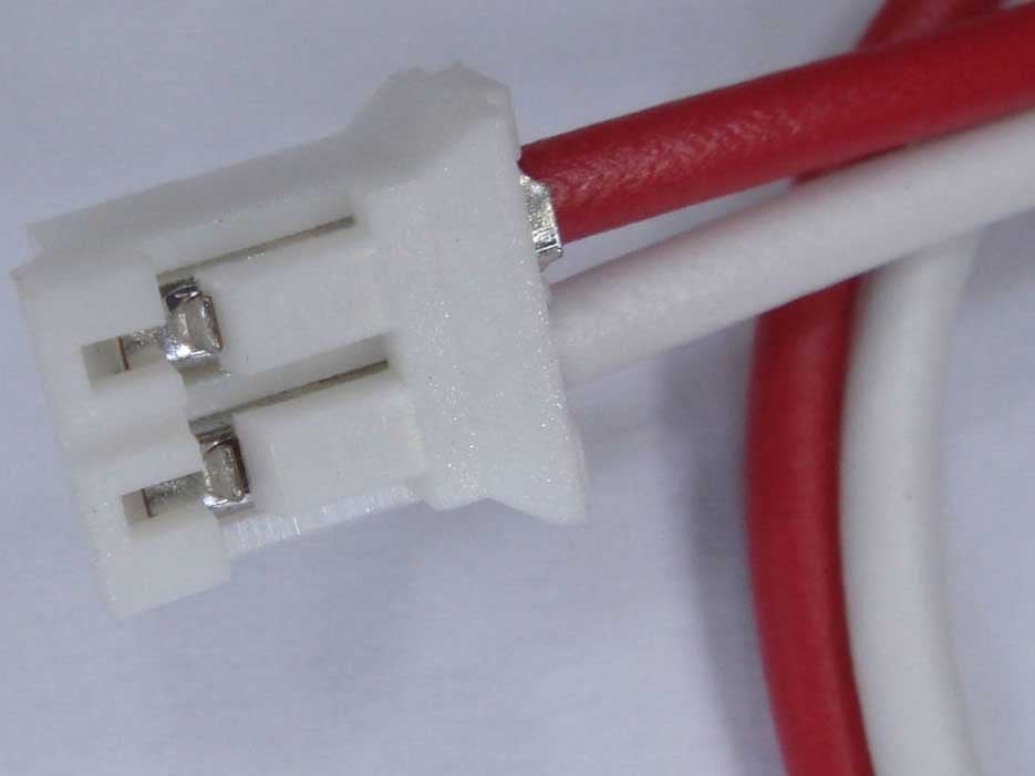 コネクター付コード 2P(A) 赤白: ケーブル・コネクター 秋月電子通商