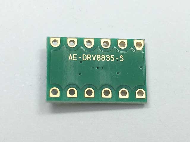 DRV8835使用ステッピング&DCモータードライバーモジュール: 半導体