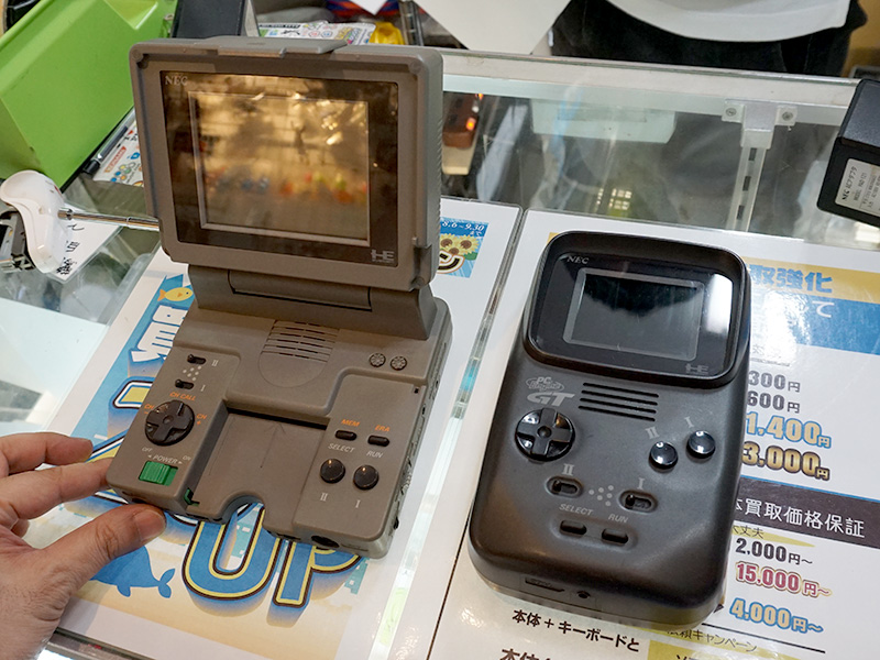 PCエンジンGT」と「PCエンジンLT」のオーバーホール品が入荷 （取材中