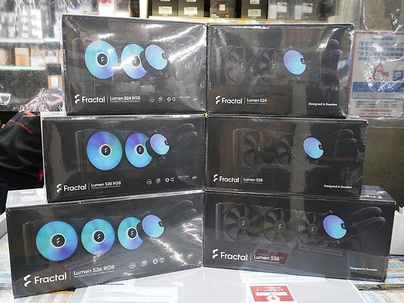 Fractal Designの光る水冷CPUクーラー「Lumen v2」が発売、計6モデル