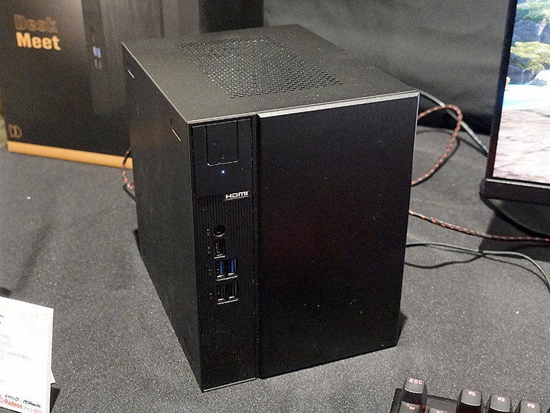 Ryzen 8000対応のASRock小型ベアボーン「DeskMeet X600」が発売
