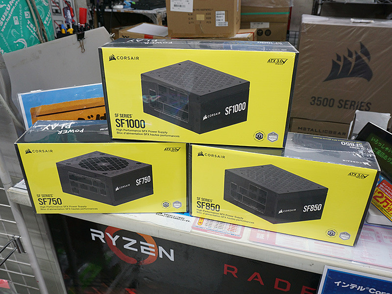 ATX3.1準拠のSFX電源「SF PLATINUM ATX 3.1」がCORSAIRから、1,000W