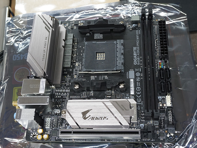 第2世代Ryzen対応のMini-ITXマザー「B450 I AORUS PRO WIFI」が