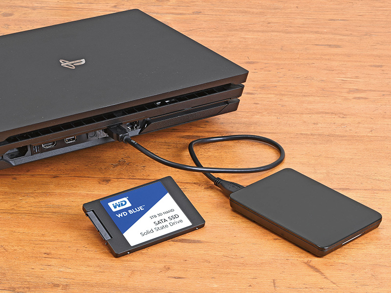 秋の夜長はPS4のSSD化でゲームを堪能せよ！ Part 2：外付けSSD追加編