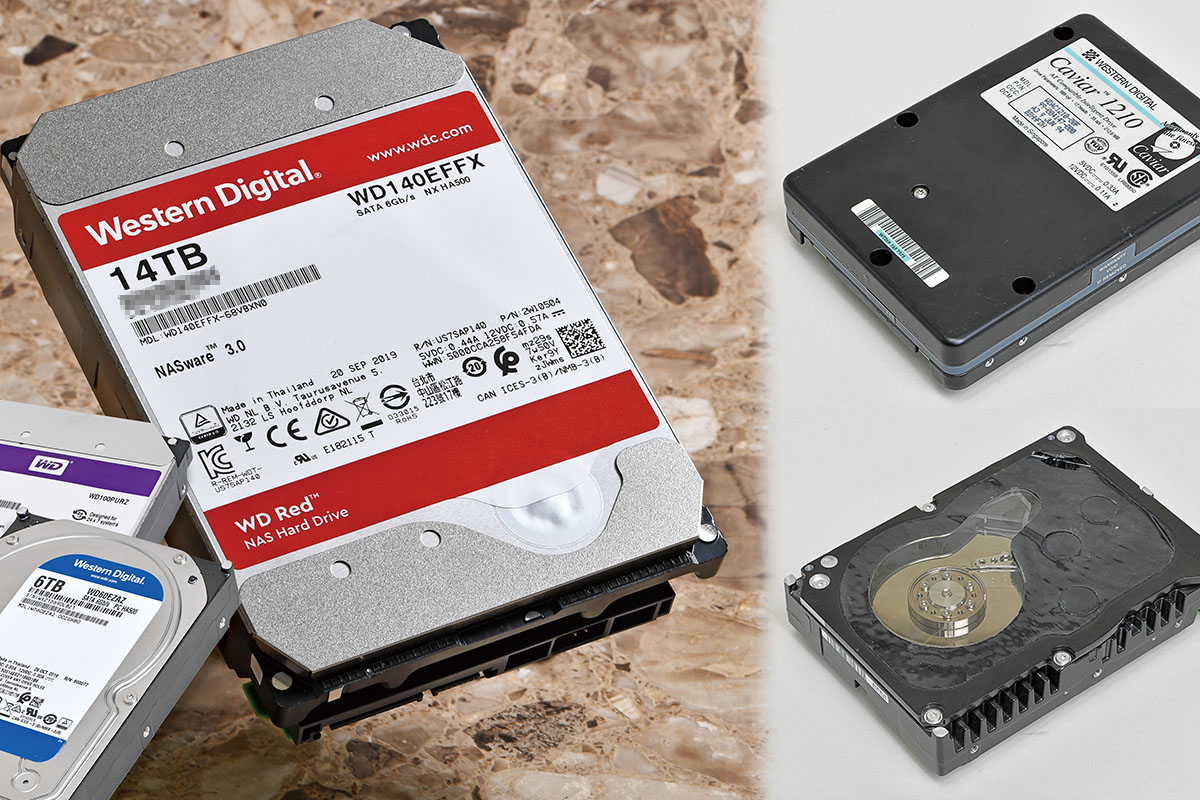 Western Digital設立から50年、20TB超の時代へと突き進むHDDの過去