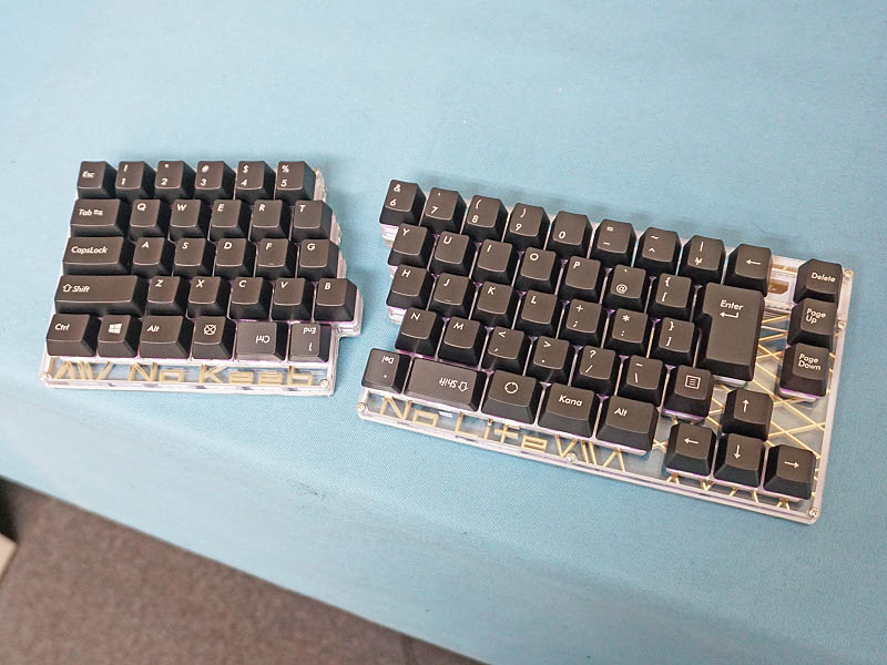 左右分割型の65%キーボード自作キット「NKNL7」が入荷 - AKIBA PC Hotline!