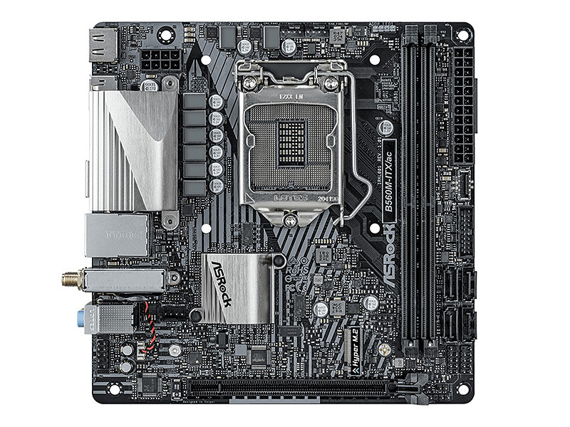 ASRockのMini-ITXマザー「B560M-ITX/ac」が発売、Intelの有線/無線LAN