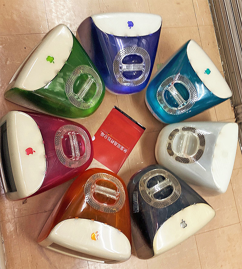 懐かしの「iMac G3」が店頭にズラリ、ジャンク扱いで1台3,300円 （取材