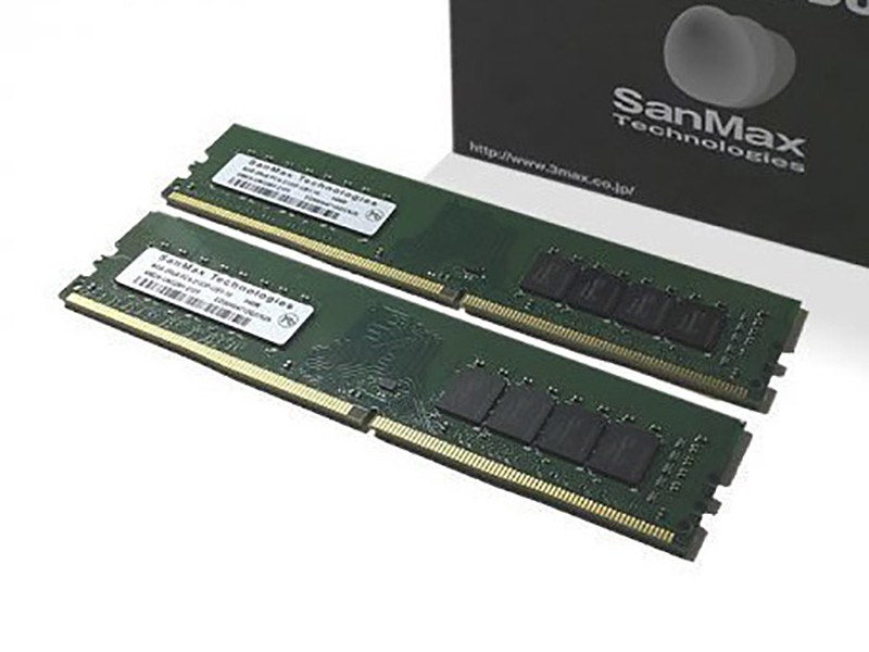 DDR4-2133のSanMax製メモリが入荷、SO-DIMMもあり - AKIBA PC Hotline!