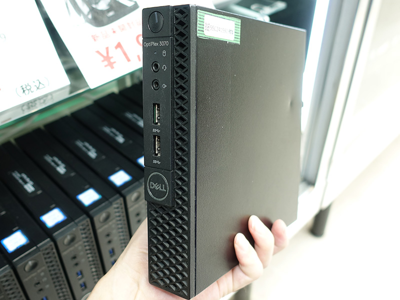 第9世代Core搭載のミニPC「OptiPlex 3070 Micro」が22,800円！中古PC