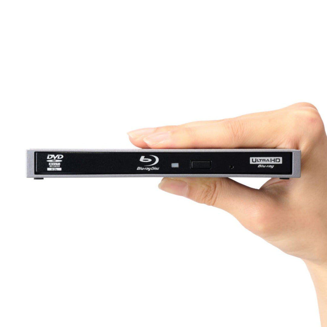 Logitec USB Type-C対応 ポータブルブルーレイドライブ for Mac(グレー
