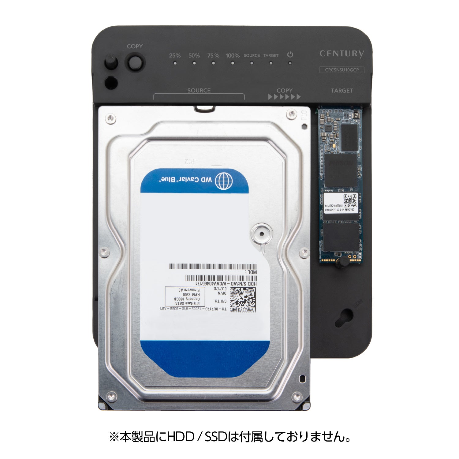 CENTURY 裸族のどれでーもステーション＆クローン [CRCSNSU10GCP]｜Mac