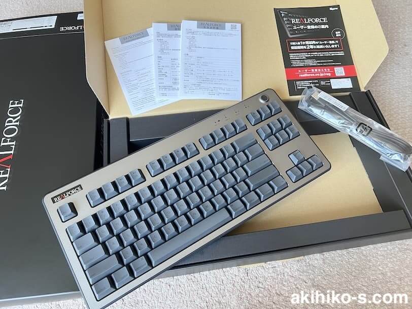 高級キーボード「REALFORCE 東プレ R3 Mac用配列 英語配列 R3HH11