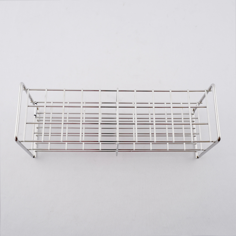 6-302-10 ステンレス製試験管立 φ18mm 3×10配列 SS18-30 【AXEL】 アズワン