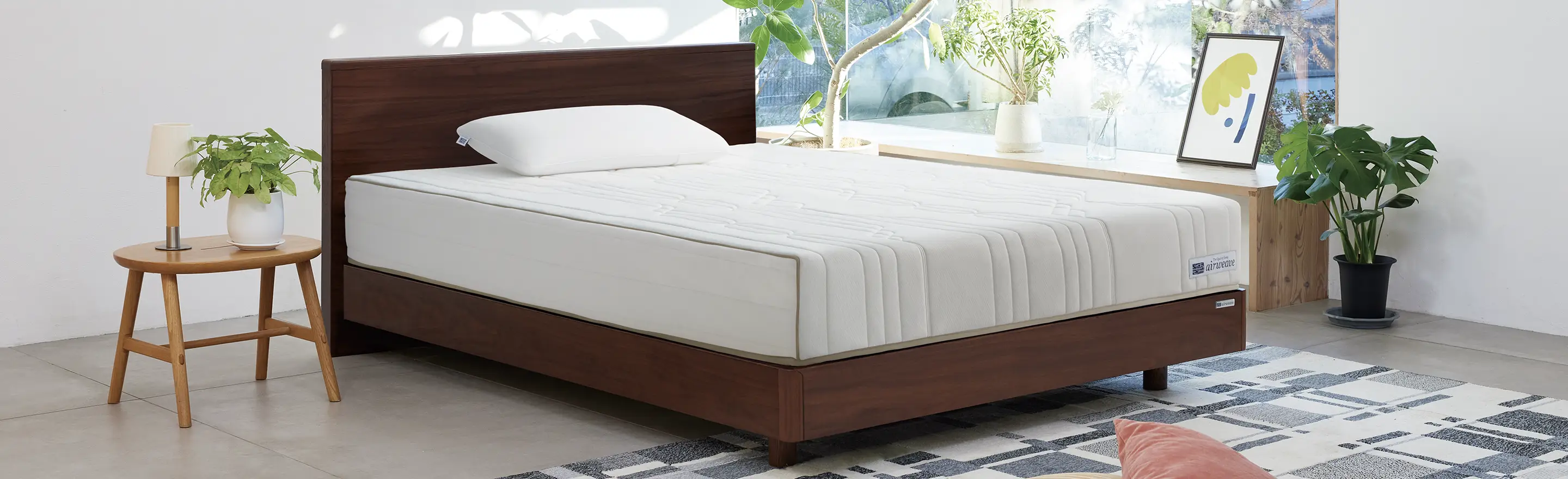 airweave 折りたたみマットレス 黒 収納バッグ付き airweave