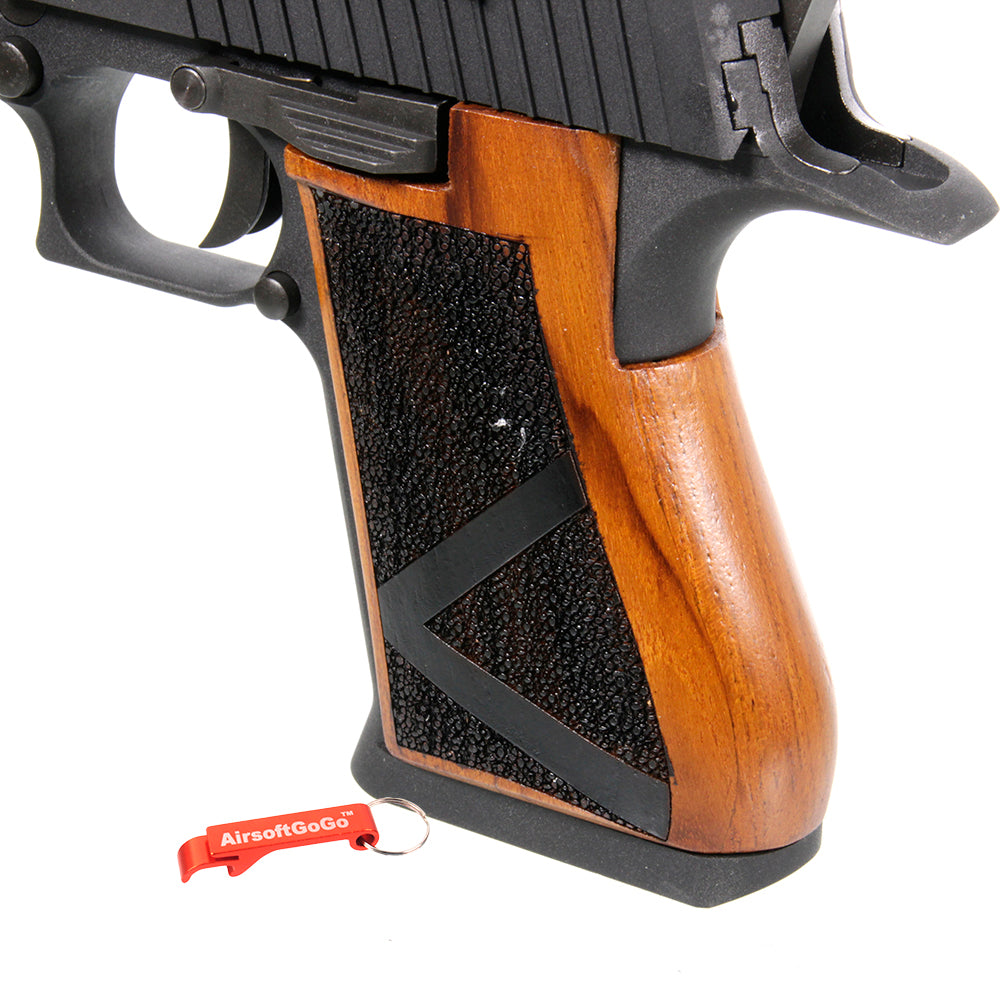 デザートイーグル 木製グリップパネル WEのデザートイーグル ガス