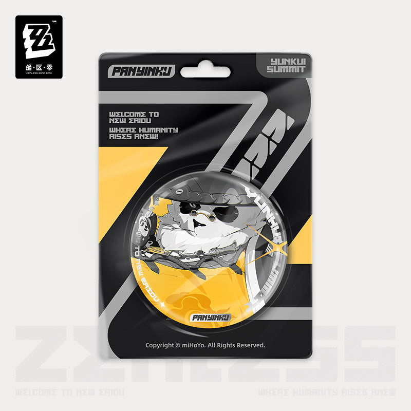 ゼンレスゾーンゼロ 心象映画シリーズ リフレクター缶バッジ 雲嶽山