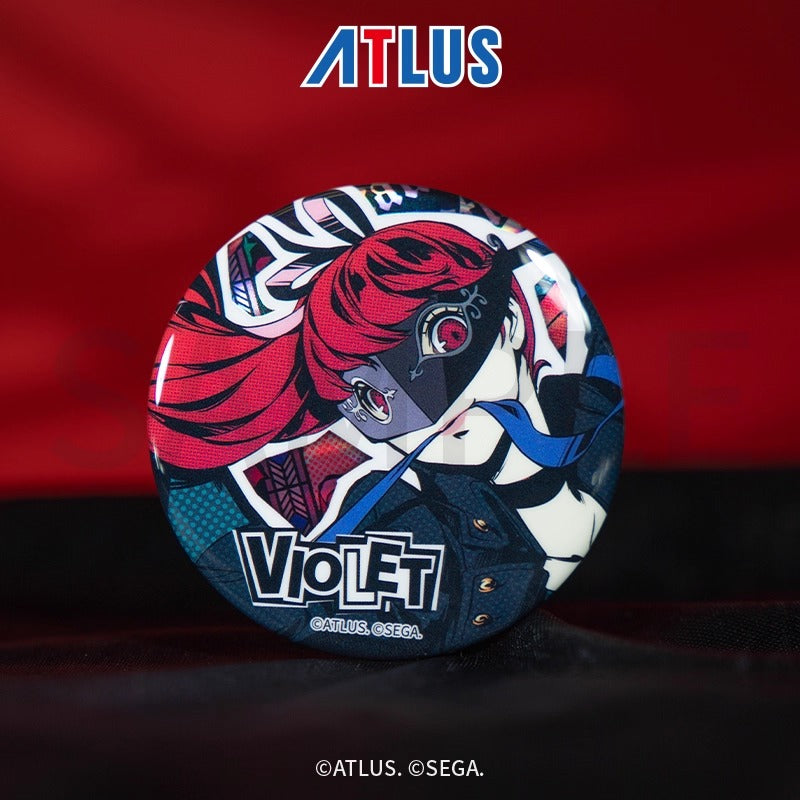 SEGA Store 中国限定 P5R ペルソナ5 ザ・ロイヤル 総攻撃缶バッジ