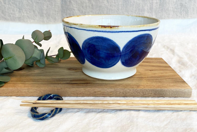 藍ブルー 丼ぶり – 藍染窯公式オンラインショップ