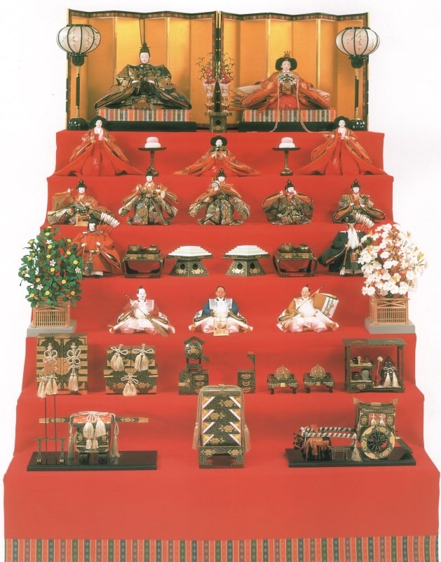 雛人形のそれぞれの名前とお道具の意味や役割 | 岡崎市｜味岡人形