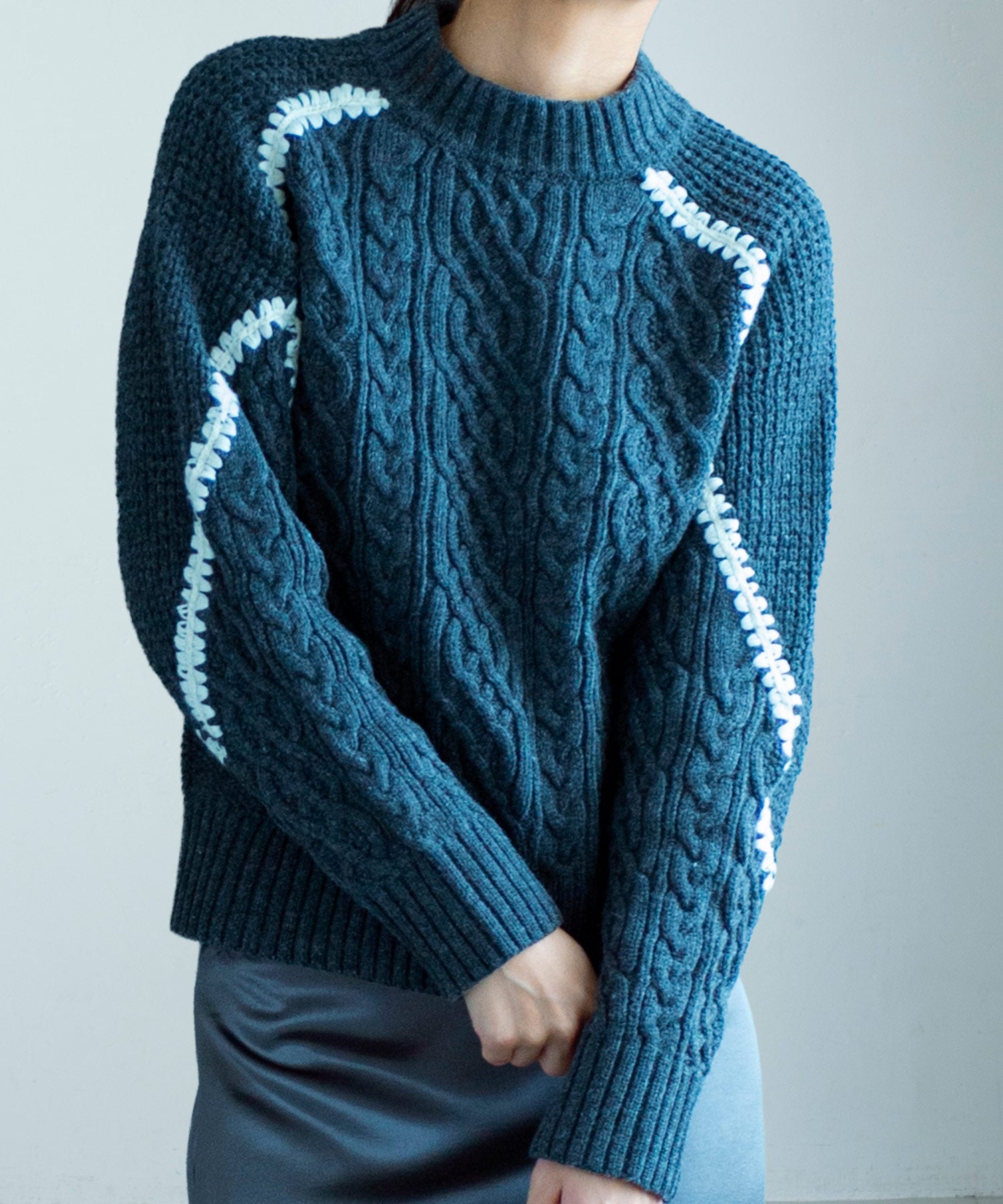 ウォッシャブルケーブルニット｜AJUGA.（アジュガ）公式通販サイト