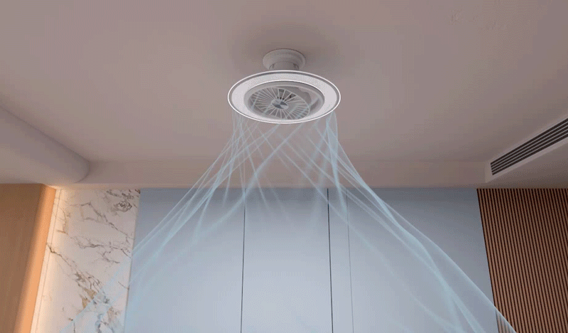 音声認識&スマホ操作可能 、6000lmの進化したシーリングファンライト