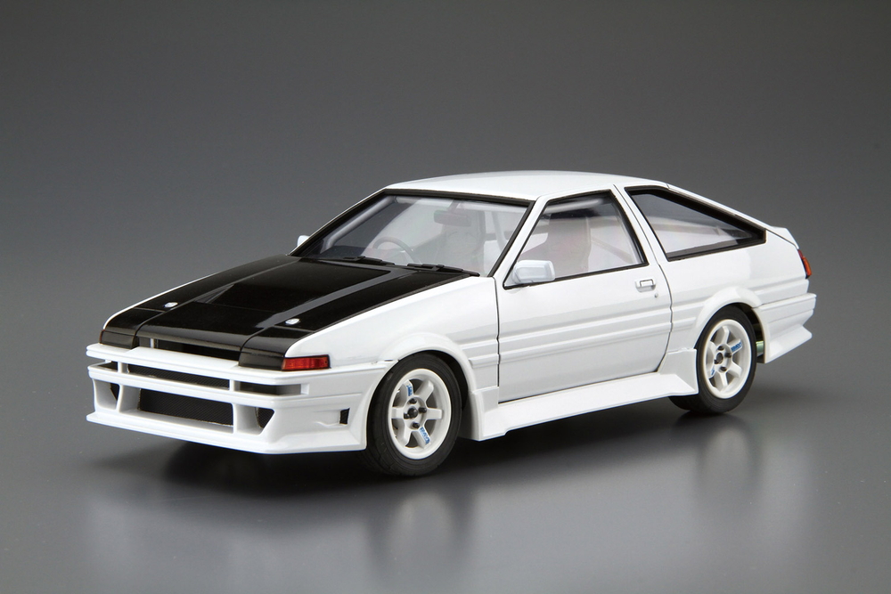 1/24 カーブティッククラブ AE86 トレノ '85 (トヨタ) - AOSHIMA SCALE