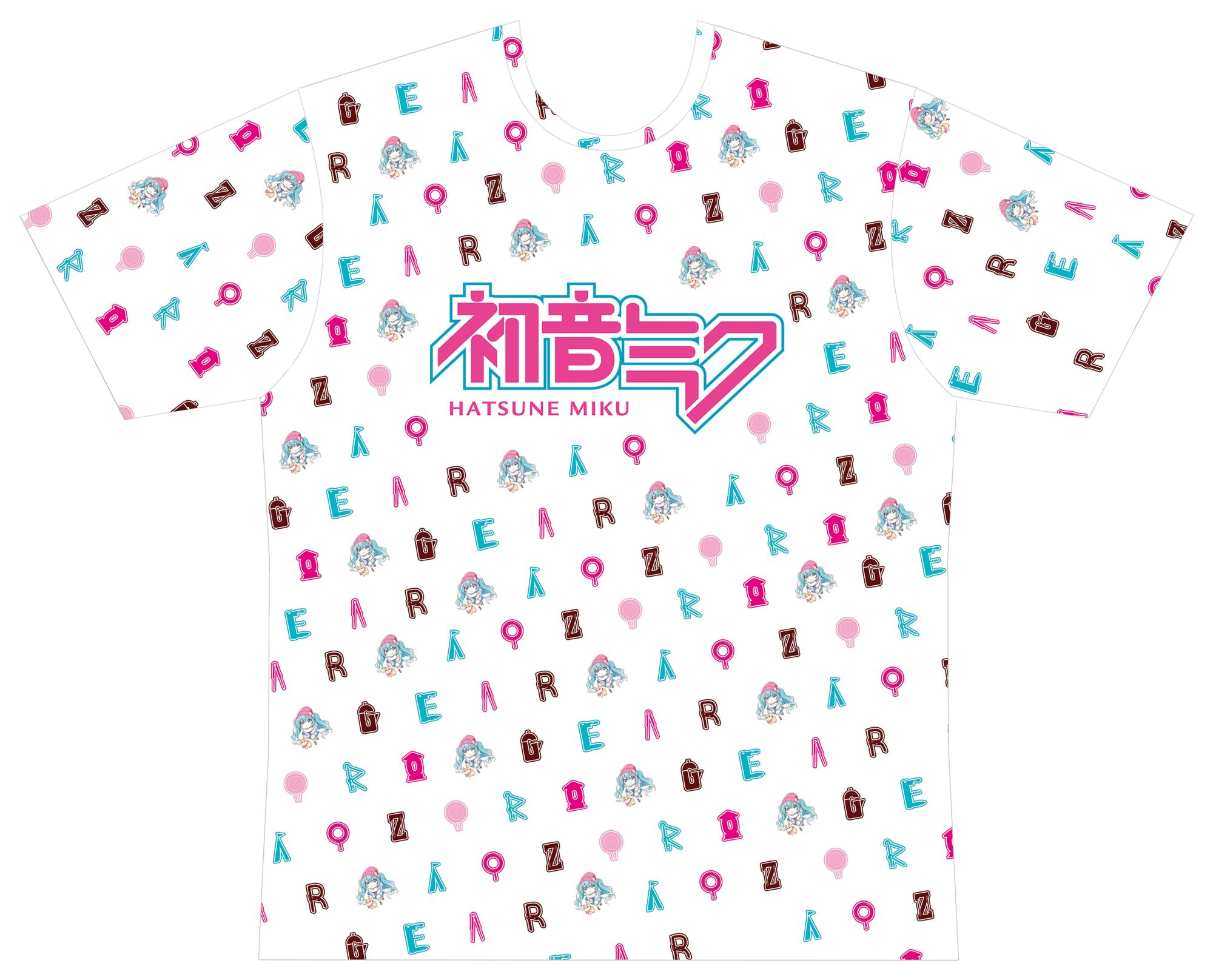 初音ミク×AOZORAGEAR フルグラフィックTシャツ（SD頭身ver