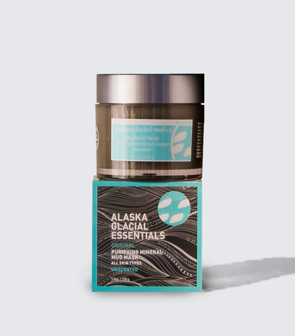 Original Glacial Facial Detoxifying Mud Mask - Alaska Glacial
