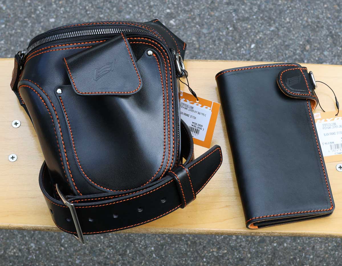 HYOD×GAHO LEATHER WALLET＆ HIP BAG | ALDANA RIDE RIDE RIDE STORE