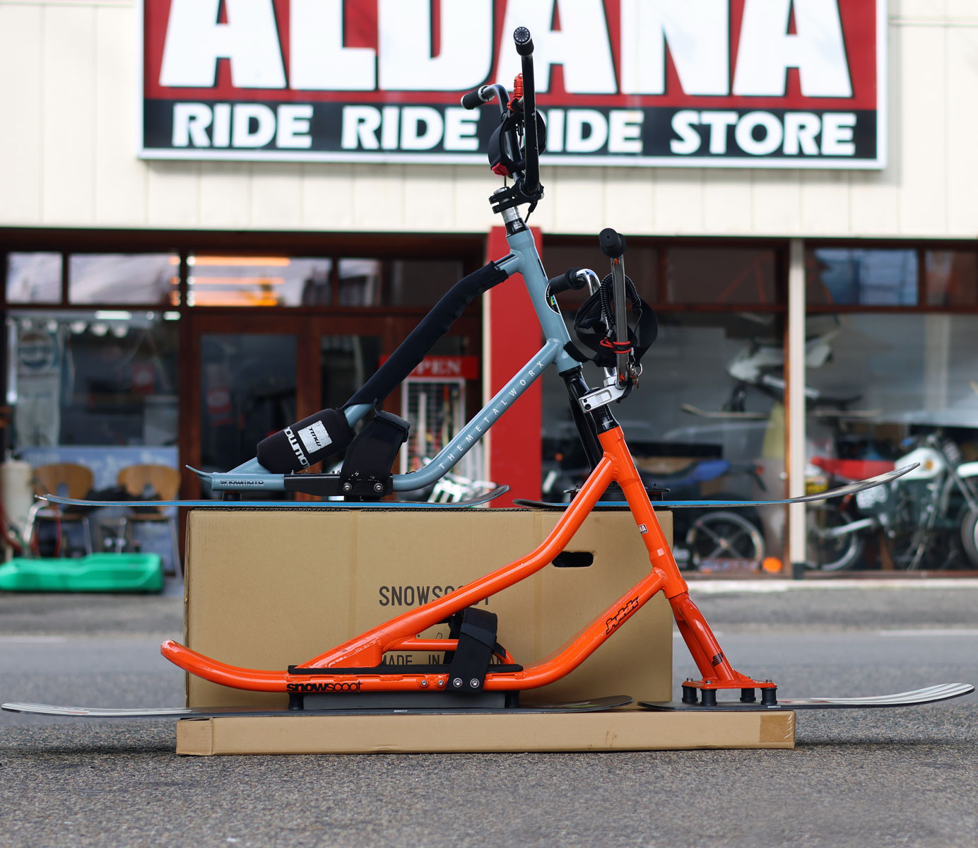 SNOWSCOOT！スノースクート！ | ALDANA RIDE RIDE RIDE STORE